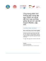 Ứng Dụng Phân Tích Không Gian Trong Lập Quy Hoạch Sử Dụng Đất Tích Hợp Và Lồng Ghép Đa Lợi Ích Vào Kế Hoạch Redd+ Cấp Tỉnh.pdf
