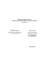 Đề Án Du Lịch Sinh Thái Khu Bảo Tồn Thiên Nhiên Lung Ngọc Hoàng.pdf