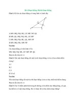 Trắc nghiệm toán lớp 6 có đáp án – chân trời sáng tạo bài  (8)