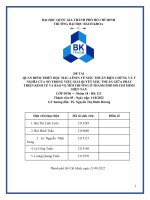 Quan điểm triết học mác lênin về mâu thuẫn biệnchứngvàýnghĩa của nó trong việc giải quyết mâu thuẫn giữapháttriển kinh tế và bảo vệ môi trường