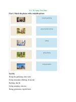 Trắc nghiệm tiếng anh lớp 6 có đáp án – chân trời sáng tạo phần  (2)