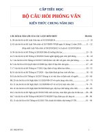 Câu Hỏi Phỏng Vấn Cấp Tiểu Học 9820720.Pdf