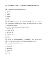 Trắc nghiệm địa lí lớp 6 có đáp án – chân trời sáng tạo bài  (15)