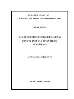 Xây Dựng Chiến Lược Kinh Doanh Tại Công Ty Tnhh Bao Bì Tấn Phong Đến Năm 2023.Pdf