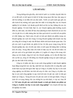 Kế toán chi phí sản xuất kinh doanh và tính giá thành sản phẩm tại công ty cổ phần xây lắp và sản xuất công nghiệp