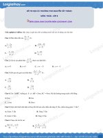 ĐỀ KT HỌC KÌ 1 MÔN TOÁN LỚP 8 CÁC TRƯỜNG