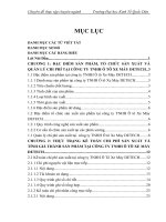 Hạch toán chi phí sản xuất và tính giá thành sản phẩm tại công ty tnhh ôtô xe máy detech