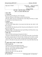 Giáo án hoạt động trải nghiệm 7 cánh diều  sửa