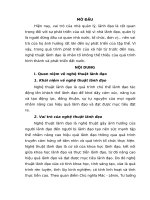 Bài thu hoạch môn khoa hoc lanh dao  nghệ thuật lãnh đạo