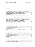 Hoàn thiện kế toán tiền lương và các khoản trích theo lương tại cn công ty tnhh coats phong ph