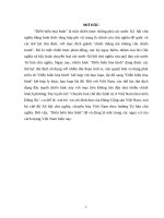 Bài thu hoạch môn qpan  diến biến hòa bình