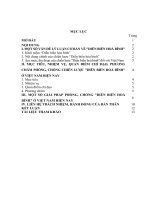 Bài thu hoạch học phần giáo dục quốc phòng và an ninh  phòng chống diễn biến hòa bình của các thế lực thù địch chống phá cách mạng việt nam