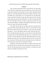 Bai thu hoach mon ll dan toc  thực hiện chính sách dân tộc trong thời kỳ đổi mới ở tỉnh ninh bình