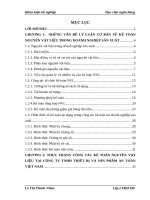 Hoàn thiện công tác kế toán nguyên vật liệu tại công ty tnhh thiết bị và sản phẩm an toàn việt nam