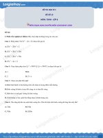 ĐỀ KT HỌC KÌ 1 MÔN TOÁN LỚP 8