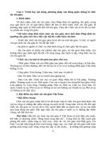 Đề cương thi mon công tác vận động dong bao ton giao