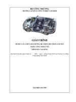 Giáo trình sửa chữa bảo dưỡng hệ thống bô trơn làm mát