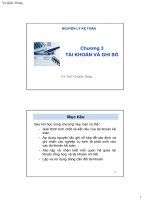 Bài giảng nguyên lý kế toán chương 3   ths  vũ quốc thông