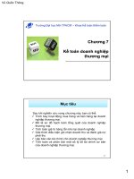 Bài giảng nguyên lý kế toán chương 7   ths  vũ quốc thông