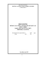 Giáo trình gia công lắp ráp chi tiết kết cấu cong 2 chiều
