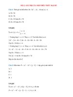 Trắc nghiệm toán lớp 7 có đáp án bài  (23)