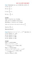 Trắc nghiệm toán lớp 7 có đáp án bài  (17)