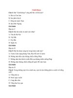 Trắc nghiệm ngữ văn lớp 7 có đáp án bài  (16)