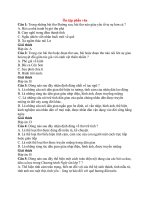 Trắc nghiệm ngữ văn lớp 7 có đáp án bài  (68)