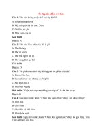 Trắc nghiệm ngữ văn lớp 7 có đáp án bài  (69)