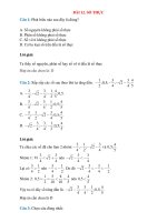 Trắc nghiệm toán lớp 7 có đáp án bài  (42)