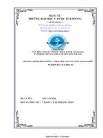 CHUYÊN ĐỀ VĂN HÓA ỨNG XỬ TRONG THỰC HÀNH LÂM SÀNG TẠI BỆNH VIỆN ĐA KHOA HUYỆN NHƯ THANH