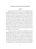 Thu hoạch môn lãnh đạo quản lý   kỹ năng ra quyết định và thực hiện quyết định quản lý