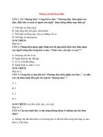 Trắc nghiệm ngữ văn lớp 7 có đáp án bài  (61)