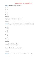 Trắc nghiệm toán lớp 7 có đáp án bài  (46)