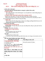 Tuần 19                                     kế hoạch bài dạy