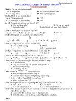 Bo cau hoi on tap toan 10 hk1 nam 22 23