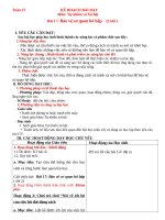 Tuần 27                                     kế hoạch bài dạy