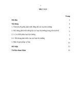 Tiểu luận quản lý kinh tế   hoàn thiện thể chế kinh tế thị trường định hướng xã hội chủ nghĩa