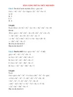 Trắc nghiệm toán lớp 7 có đáp án bài  (12)