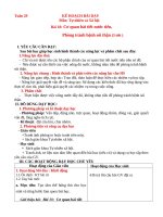 Tuần 29                                     kế hoạch bài dạy