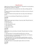 Trắc nghiệm ngữ văn lớp 7 có đáp án bài  (83)