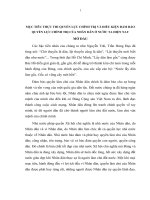 Bài thu hoạch môn chính trị học   mục tiêu thực thi quyền lực chính trị và điều kiện đảm bảo quyền lực chính trị của nhân dân ở nước ta hiện nay