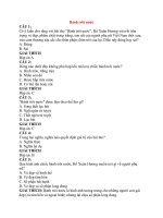 Trắc nghiệm ngữ văn lớp 7 có đáp án bài  (4)