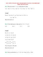 Trắc nghiệm toán lớp 8 có đáp án bài  (9)