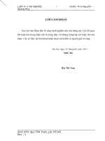 Kế toán quản trị tiêu thụ và xác định kết quả tiêu thụ tại công ty tnhh sản xuất dịch vụ thương mại vĩnh thịnh