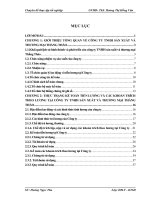 Hoàn thiện kế toán tiền lương và các khoản trích theo lương tại công ty tnhh sản xuất và thương mại thắng thả