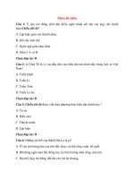 Trắc nghiệm ngữ văn 8 có đáp án bài  (72)