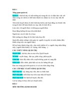 Tổng quan quản trị  CÁC CHỨC NĂNG QUẢN TRỊ