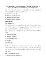 Trắc nghiệm địa lí lớp 10 có đáp án – chân trời sáng tạo bài  (43)