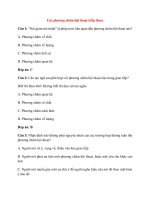 Trắc nghiệm ngữ văn 9 có đáp án bài  (6)